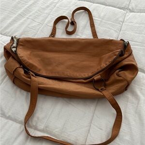 Blur soft leather bag